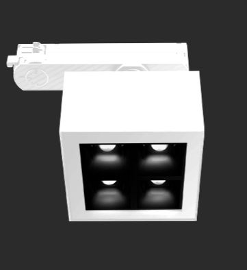 Downlight encastrable au plafond - CLF DUO - CELUX ILUMINACIÓN - à LED / carré / d'intérieur