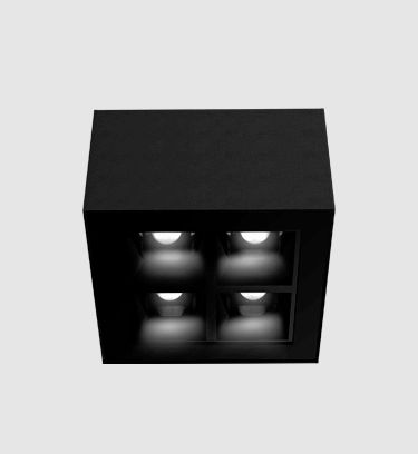 Downlight apparent - CLF DUO - CELUX ILUMINACIÓN - à LED / carré / d'intérieur