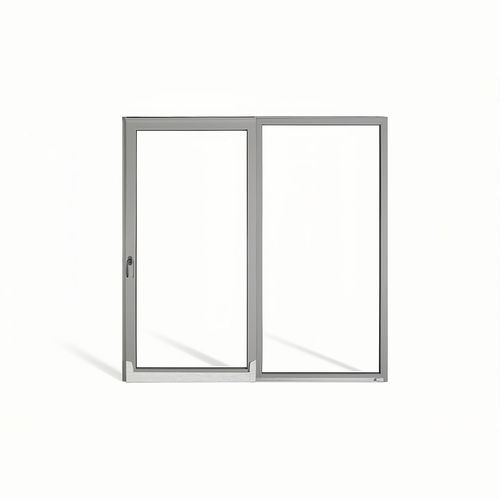 Fenêtre coulissante - TRASLANTE - Caiframe - en PVC / à double vitrage / 2 vantaux