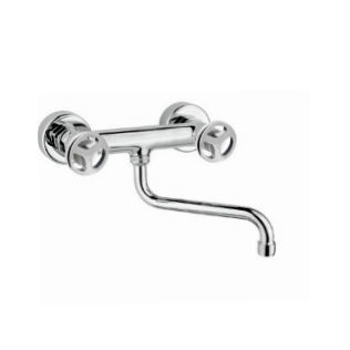 Mitigeur à poser - AT 60 CS 20 - KELLER TAPS - en inox / 2 trous / contemporain