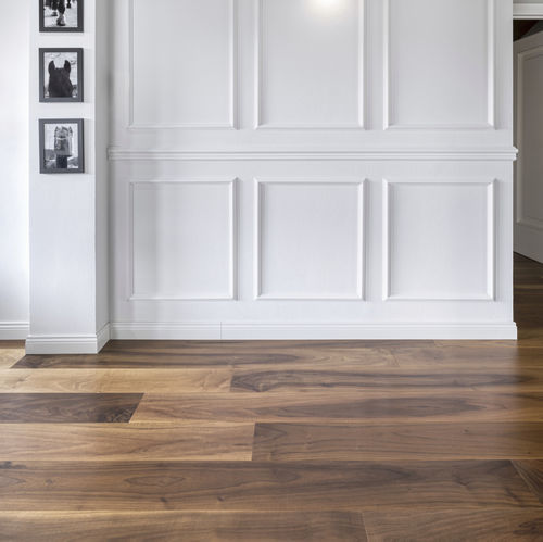 Parquet massif - Le Valli - BRUNO SRL - en frêne / en orme / en châtaignier