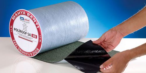 Membrane d'étanchéité pour toiture - POLIROOF SA MB - BTM - en bande / auto-adhésive / flexible