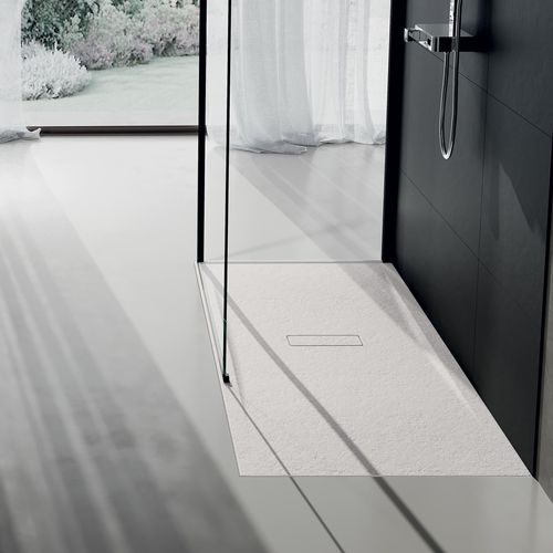 Receveur de douche rectangulaire - TOUCH - NOVELLINI - à encastrer / extra plat / à fleur de sol