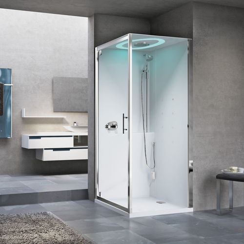 Paroi de douche fixe - EON GF90 - NOVELLINI - battante / carrée / d'angle
