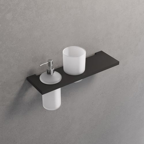 Étagère murale - R90AKFMPB30 - NOVELLINI - moderne / en métal / professionnelle