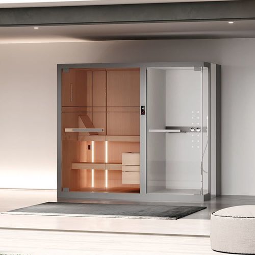 Sauna électrique - CELSIUS COMBO SS - NOVELLINI - résidentiel / professionnel / d'intérieur