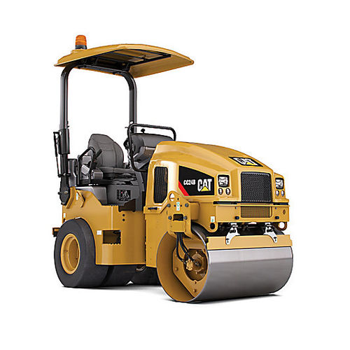 Rouleau compresseur tandem - CC24B - CATERPILLAR - vibrant