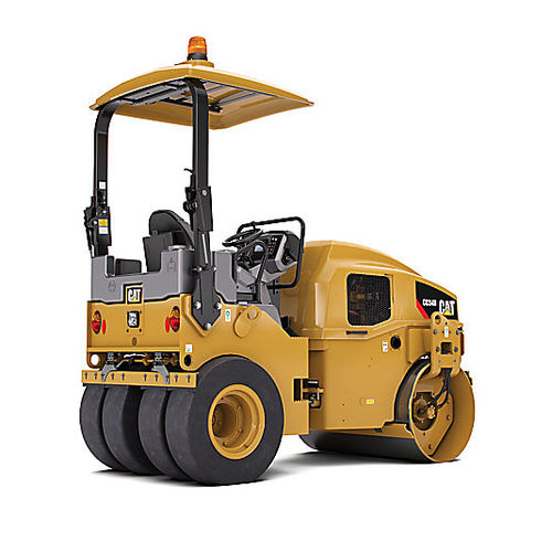 Rouleau compresseur tandem - CC34B - CATERPILLAR - monocylindre / à pneus / vibrant