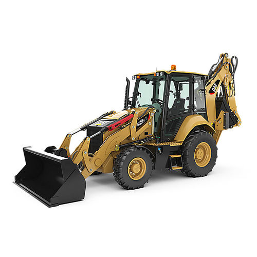 Chargeuse pelleteuse toutes roues directrices - 430F2 - CATERPILLAR - ergonomique / frontale