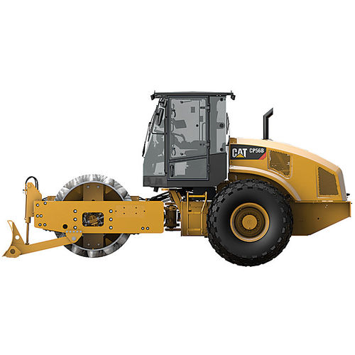 Rouleau compresseur monocylindre - CP56B - CATERPILLAR - vibrant / de sol