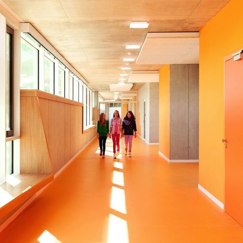Revêtement de sol en linoléum - COLORETTE  - Gerflor - Contract Sport & Contract Flooring - d'intérieur / pour bureau / éducatif