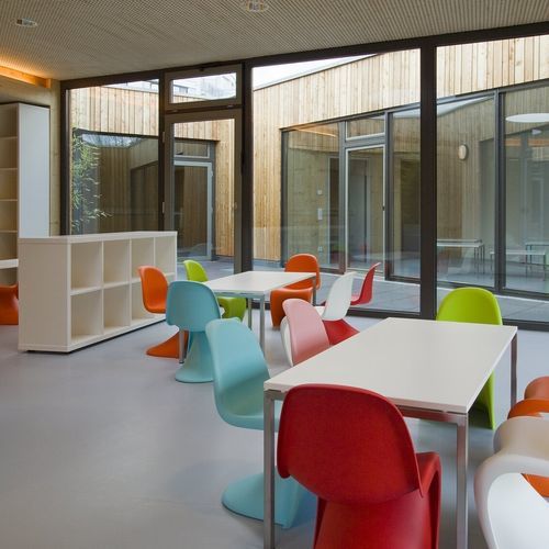 Revêtement de sol en linoléum - DLW UNI WALTON  - Gerflor - Contract Sport & Contract Flooring - d'intérieur / pour bureau / pour le tertiaire