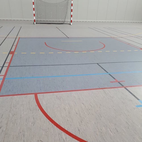 Sol sportif d'intérieur - MARMORETTE  - Gerflor - Contract Sport & Contract Flooring - en linoléum / pour salle multisport / durable