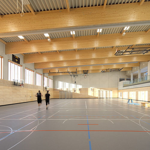 Sol sportif d'intérieur - COLORETTE  - Gerflor - Contract Sport & Contract Flooring - en linoléum / pour école / pour salle multisport