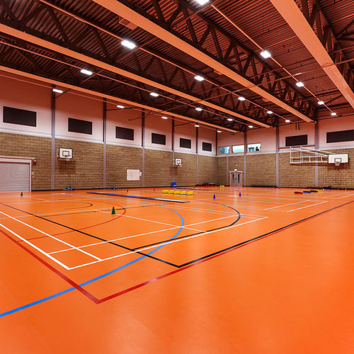 Sol sportif d'intérieur - TARAFLEX® PERFORMANCE SL  - Gerflor - Contract Sport & Contract Flooring - minéral / pour activités de loisirs / pour école