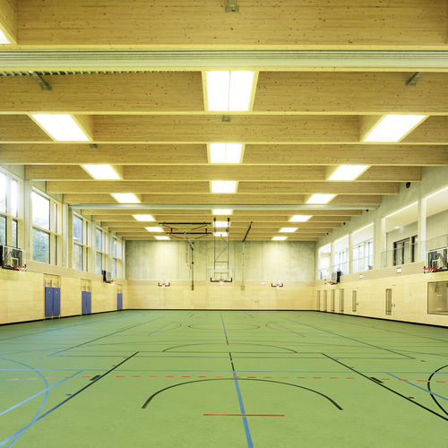 Sol sportif d'intérieur - DLW LINODUR    - Gerflor - Contract Sport & Contract Flooring - minéral / pour activité sportive / pour salle multisport