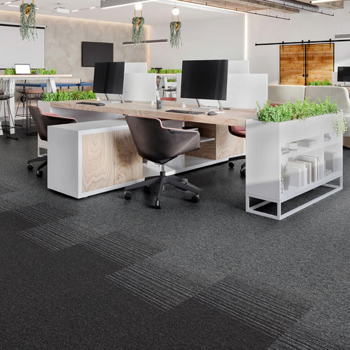 Moquette en dalles - LAFITE CONNECT  - Gerflor - Contract Sport & Contract Flooring - tuftée / bouclée / en nylon