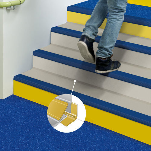 Marche en vinyle - CLIP  - Gerflor - Contract Sport & Contract Flooring - durable / à entretien réduit