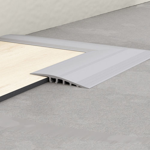 Profilé de finition aluminium - 0001  - Gerflor - Contract Sport & Contract Flooring - pour carrelage / de rive / argenté