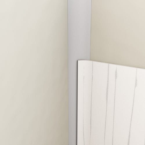 Profilé de finition en PVC - CA 12  - Gerflor - Contract Sport & Contract Flooring - pour angle intérieur / quart-de-rond / gris