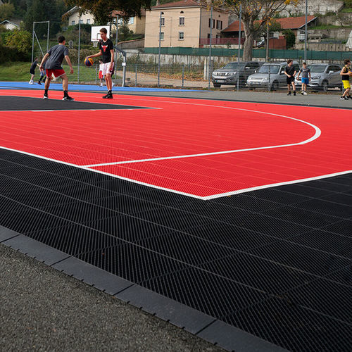 Profilé de transition en polypropylène - POWERGAME+(TM)  - Gerflor - Contract Sport & Contract Flooring - pour sol / de rive / noir