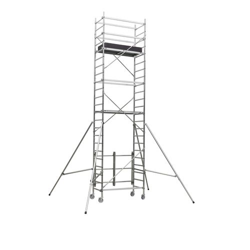Échafaudage en bois - ALTER PRO   - CENTAURE - en aluminium / grande hauteur / sur roulettes
