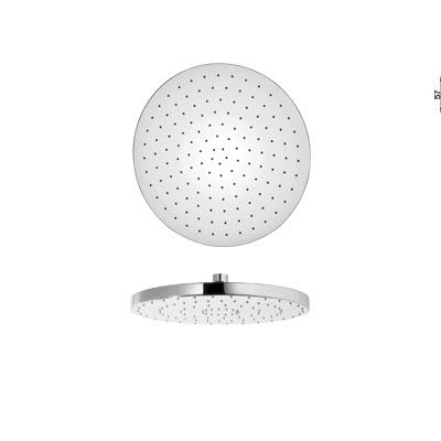 Pommeau de douche encastrable au plafond - 50CR759/30EBI - Paini - rond