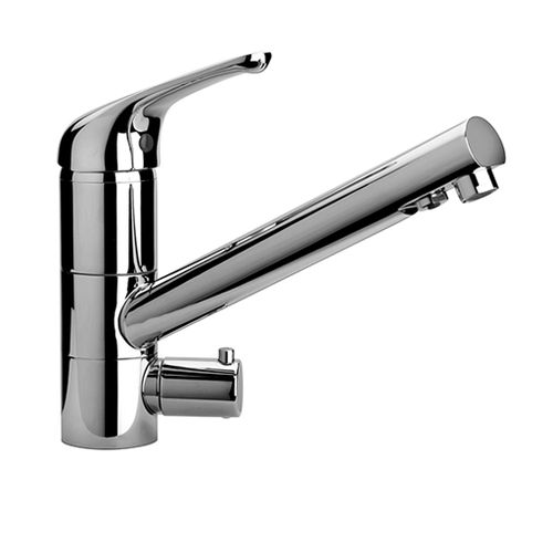 Mitigeur à poser - 42..573DF3V1 - Paini - en métal chromé / de cuisine / 3 trous
