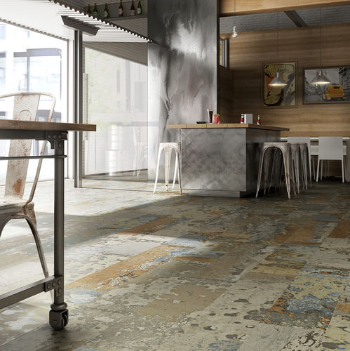 Carrelage en grès cérame - REMIND - CERAMICAS APARICI - poli / finition naturelle / d'intérieur