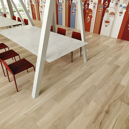Carrelage en grès cérame - LIGHT - CERAMICHE CAESAR - mat / finition naturelle / d'intérieur