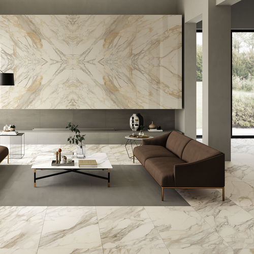 Carrelage en grès cérame - APUAN GOLD - CERAMICHE CAESAR - mat / poli / finition naturelle