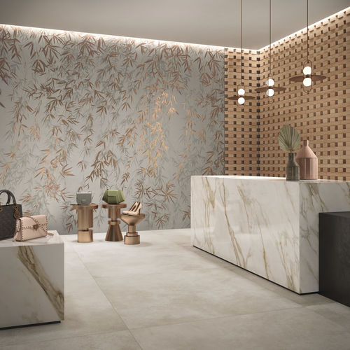 Carrelage en grès cérame - GOLD WILLOW - CERAMICHE CAESAR - mat / d'intérieur / de salon