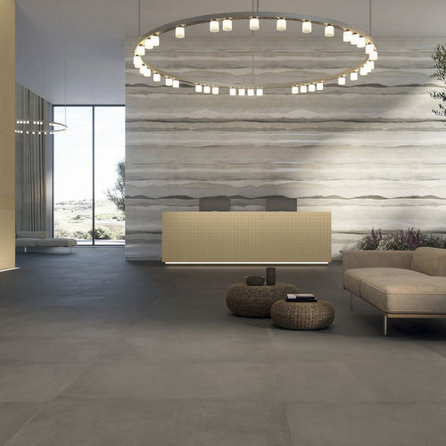 Carrelage en grès cérame - RAMMED - CERAMICHE CAESAR - mat / d'intérieur / de salon