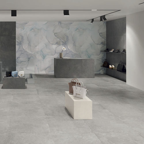 Carrelage en grès cérame - GRIGIO - CERAMICHE CAESAR - mat / texturé / d'intérieur