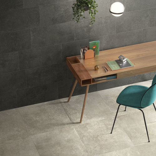 Carrelage taupe - CERAMICHE CAESAR - en grès cérame / mat / d'intérieur