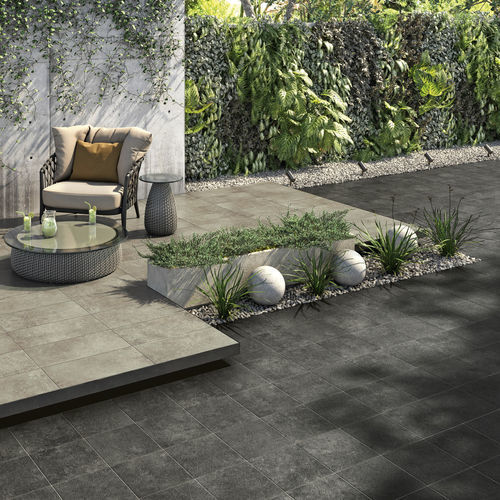 Carrelage en grès cérame - DARK - CERAMICHE CAESAR - mat / à relief / d'intérieur