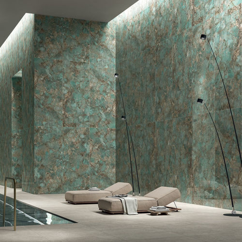 Carrelage en grès cérame - LAGOON - CERAMICHE CAESAR - poli / brillant / d'intérieur