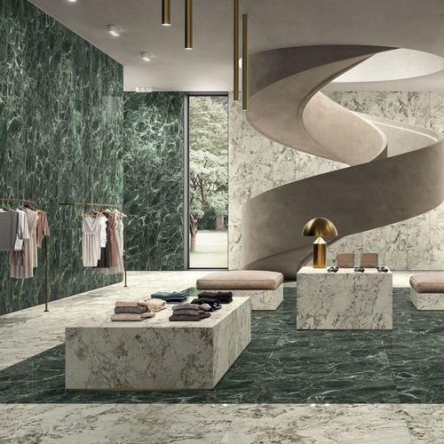 Carrelage en grès cérame - FOREST - CERAMICHE CAESAR - poli / brillant / d'intérieur