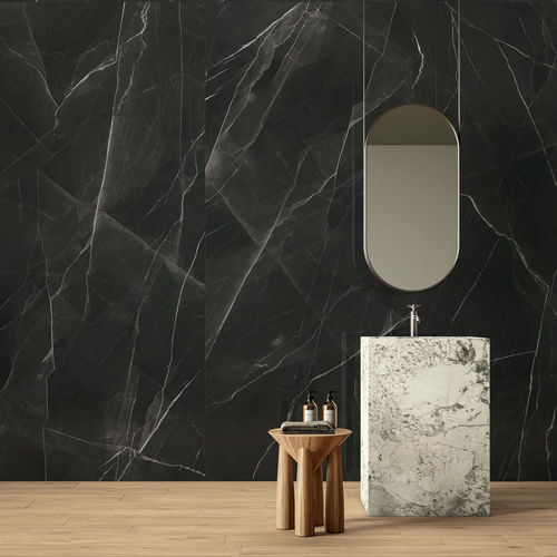 Carrelage en grès cérame - NIGHTFALL - CERAMICHE CAESAR - poli / brillant / d'intérieur