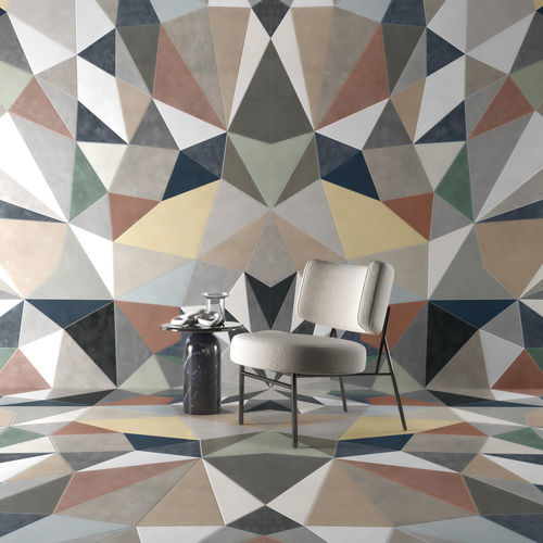 Carrelage en grès cérame - DECORS - CERAMICHE CAESAR - mat / lisse / d'intérieur