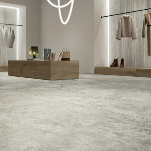 Carrelage en grès cérame - SILVER CONTRO - CERAMICHE CAESAR - mat / d'intérieur / de salon