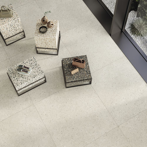 Carrelage en porcelaine - SABLE CHIPS - CERAMICHE CAESAR - mat / d'intérieur / d'extérieur