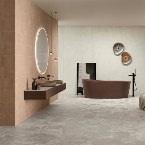 Carrelage en grès cérame - BLOOMSTONE SILT - CERAMICHE CAESAR - mat / d'intérieur / de sol