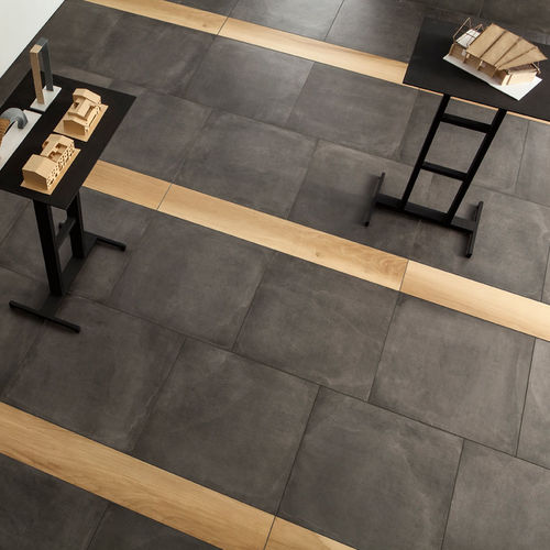 Carrelage en grès cérame - GROUND - CERAMICHE CAESAR - mat / finition naturelle / d'intérieur