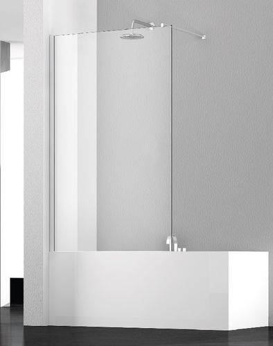 Pare-baignoire fixe - KUV1 - pdplan - en verre trempé / sans cadre