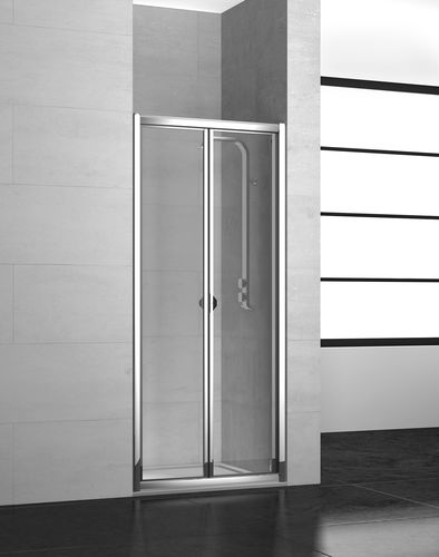 Paroi de douche pliante - PPP6/TFP6 - pdplan - en niche / en verre trempé
