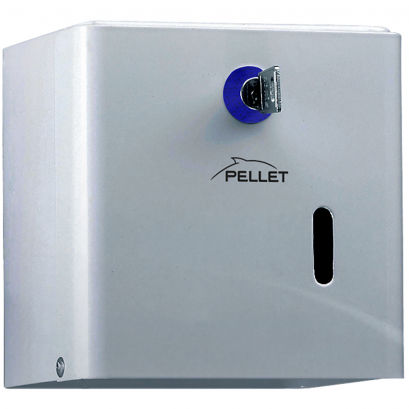 Distributeur de papier toilette mural - 871256 - PELLET ASC - en inox / professionnel