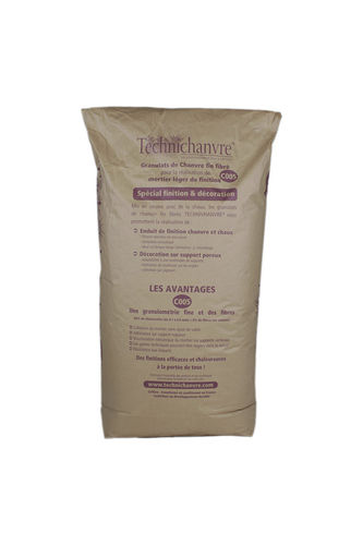 Enduit isolant - C005 - TECHNICHANVRE - d'intérieur / murs / à base de chanvre
