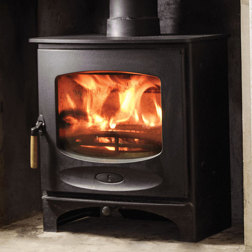 Poêle à bois - C-SEVEN - CHARNWOOD - 5 kW - 10 kW / au sol / traditionnel