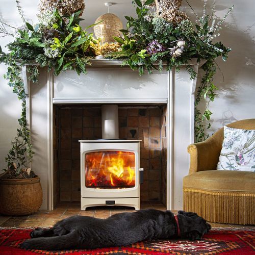 Poêle à bois - AIRE 700 INTELLIGENT - CHARNWOOD - 7 kW / à poser / classique